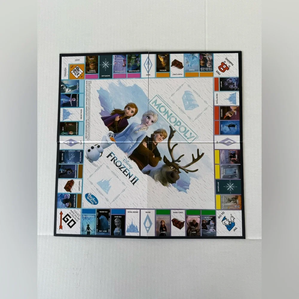 Monopoly Disney Frozen‎ II Board Game E5066 Journey Through Arendelle Hasbro